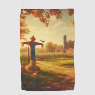 Serviette De Golf Thanksgiving/Automne/Automne/Automne sur la ferme