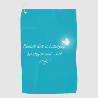 Serviette De Golf The Butterfly's Evolution
