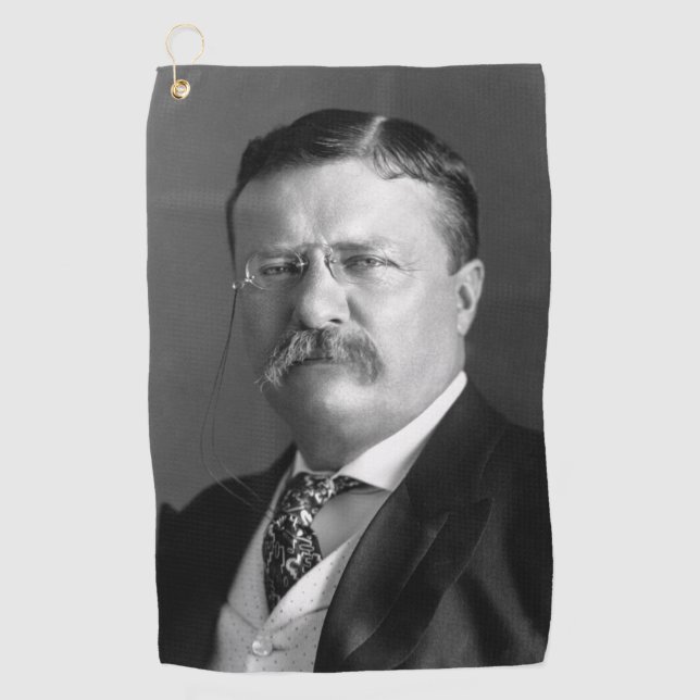 Serviette De Golf Theodore Roosevelt Teddy Président républicain (Devant)