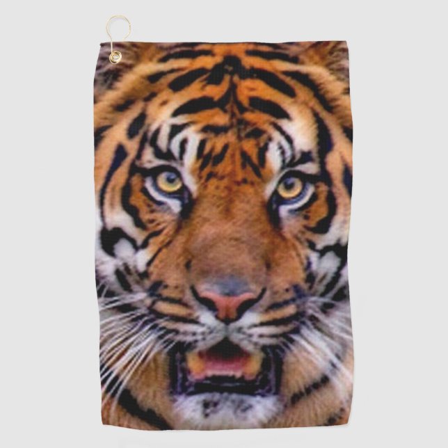 Serviette De Golf Tigre (Devant)