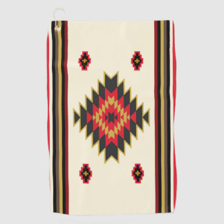 Serviette De Golf Torchon de golf Navajo Motif 6
