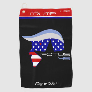 Serviette De Golf Torchon de golf TRUMP POTUS19