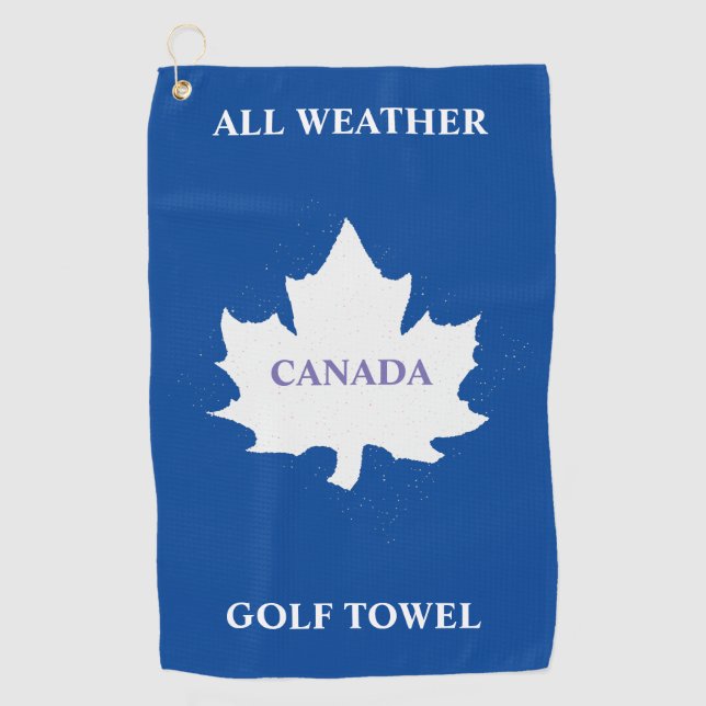 SERVIETTE DE GOLF TOUR DE GOLF TOUTE MÊME DU CANADA (Devant)