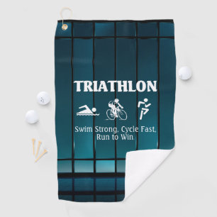 Serviette De Golf Triathlon SUPÉRIEUR