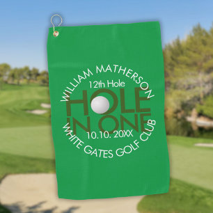 Serviette De Golf Trou en un amusement moderne
