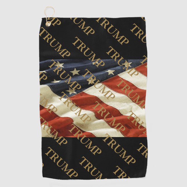 SERVIETTE DE GOLF TRUMP (Devant)