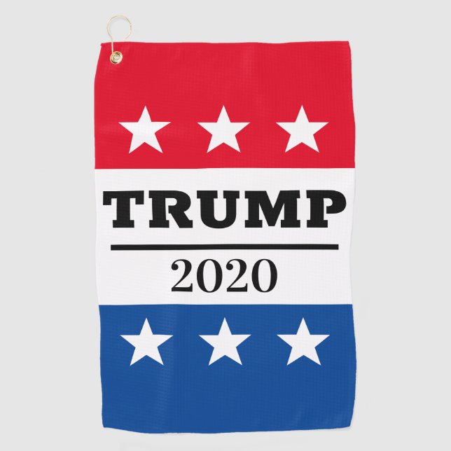 SERVIETTE DE GOLF TRUMP 2020 (Devant)