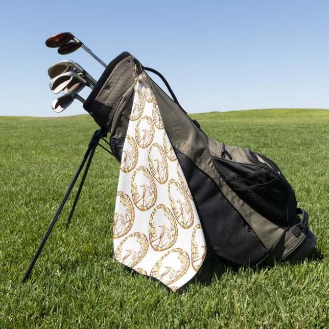 SERVIETTE DE GOLF TRUMP 2024 (Vert)