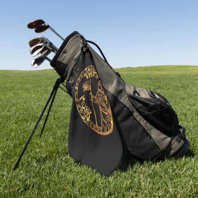 SERVIETTE DE GOLF TRUMP 2024 (Vert)