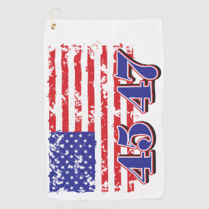 Serviette De Golf Trump 45 et 47