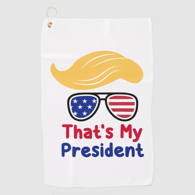 Serviette De Golf Trump 47 - C'est mon président (Devant)