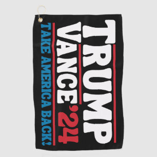 Serviette De Golf Trump Vance 2024