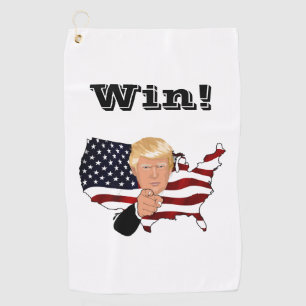 Serviette De Golf TRUMP Win!