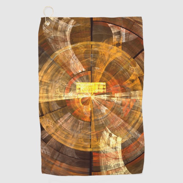 Serviette De Golf Type abstrait d'intégrité (Devant)