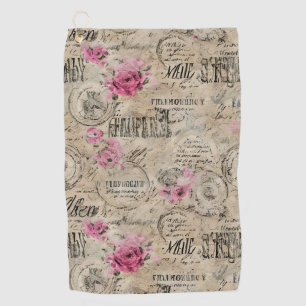 Serviette De Golf Un Ephémère français série 24