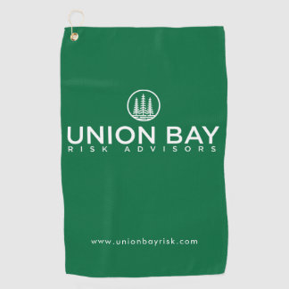 Serviette De Golf Union Bay Risk Advisers Golf Towel - Vert