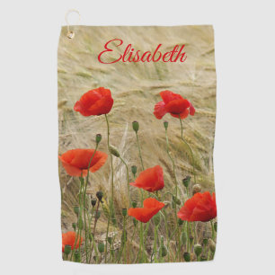 Serviette De Golf unique, beau, coloré, motif peint un gre