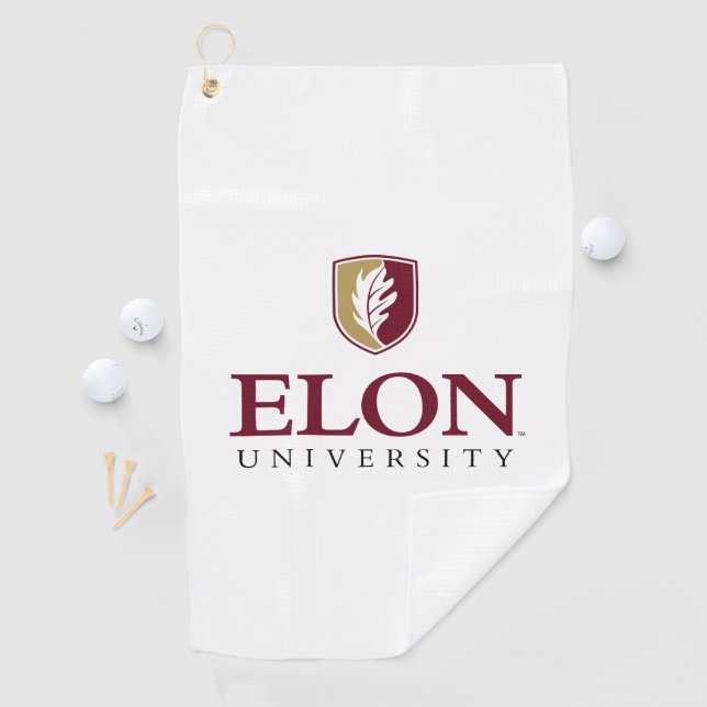 Serviette De Golf Université Elon (En situation)