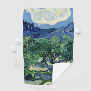 Serviette De Golf Van Gogh La peinture paysagère des oliviers