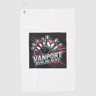 Serviette de golf VanPort Bowling News