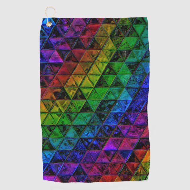 Serviette De Golf Verre de fierté (Devant)