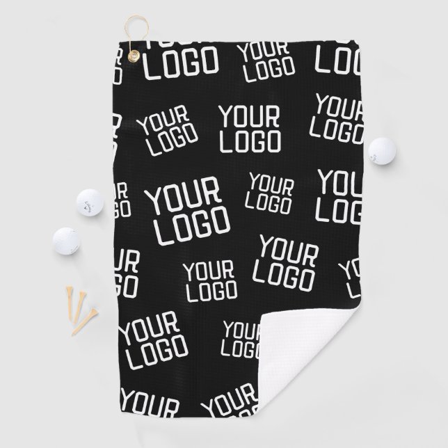 Serviette De Golf Votre logo de conception ou d'entreprise | Placeme (En situation)