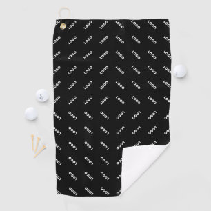 Serviette De Golf Votre logo ou image téléchargé   Patten moderne