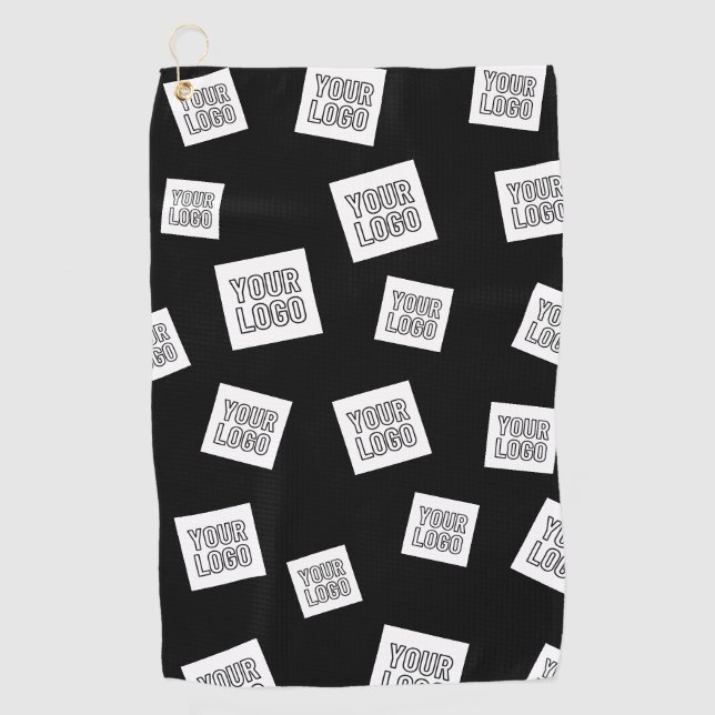 Serviette De Golf Votre logo, photo ou autre image | Placement aléat (Devant)