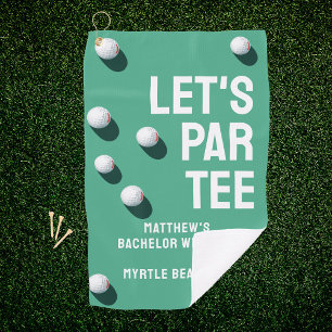 Serviette De Golf Voyage de golf de garçon personnalisé Par Tee