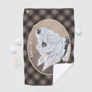Serviette De Golf Westie Recherche vers le profil B