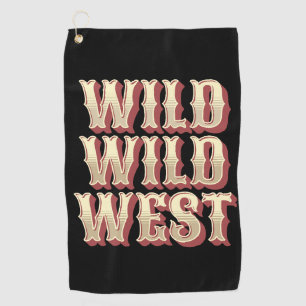 Serviette De Golf Wild Wild West