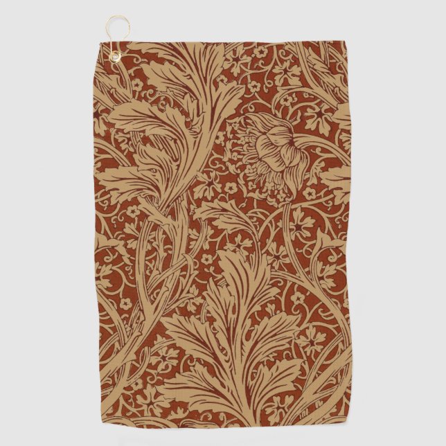 Serviette De Golf William Morris Arcadia Floral Garden Flower Classi (Devant)