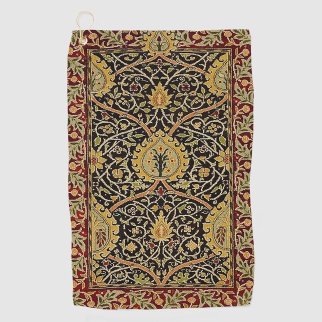Serviette De Golf William Morris Classique Tapis Art Design d'impres (Devant)