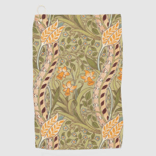 Serviette De Golf William Morris Daffodil Garden Flower Classic Bota