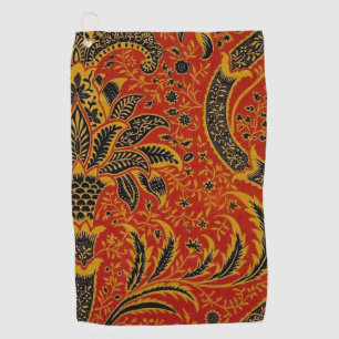 Serviette De Golf William Morris Inde Floral rouge