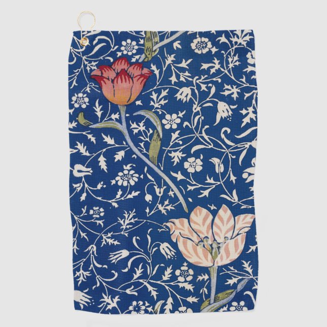 Serviette De Golf William Morris Motif Medway (Devant)