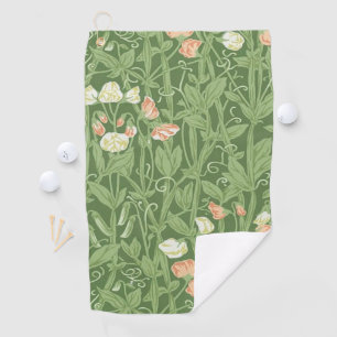 Serviette De Golf William Morris Sweet Pea Floral Design