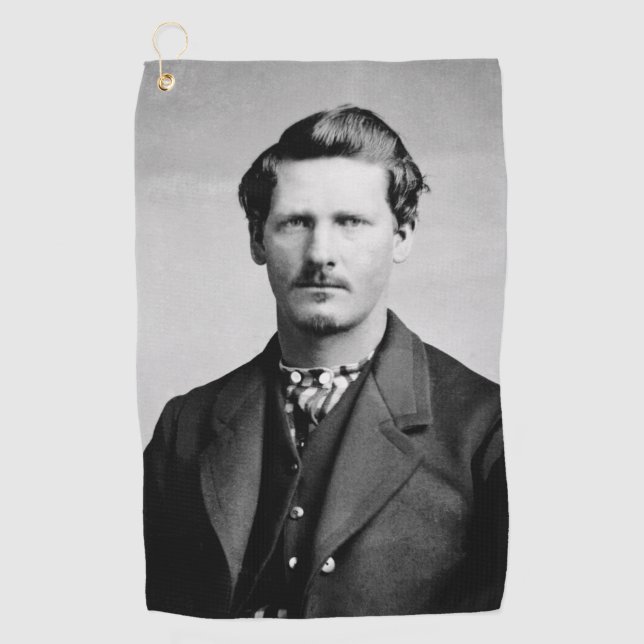 Serviette De Golf Wyatt Earp : Lawman, Gunfighter, Gardien de salon (Devant)