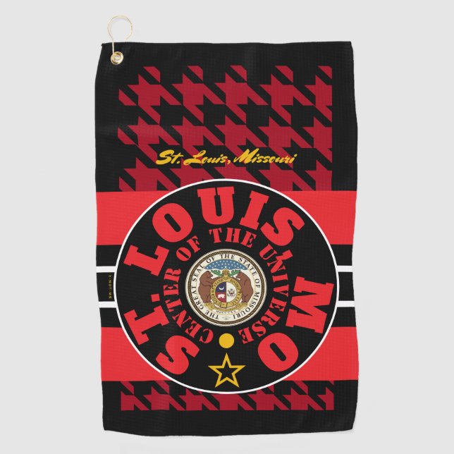 Serviette De Golf YNOTME ST. LOUIS, MO (COU) 2htb (Devant)