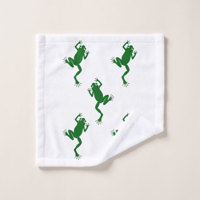 Serviette de grenouille Set par Zone_413 (Gant de toilette)