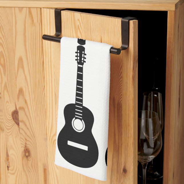 Serviette de guitare (Pliage en tiers)