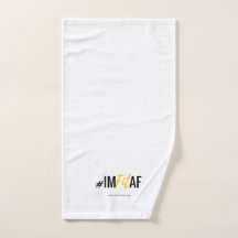 Serviette de gymnase - #IMFitAF