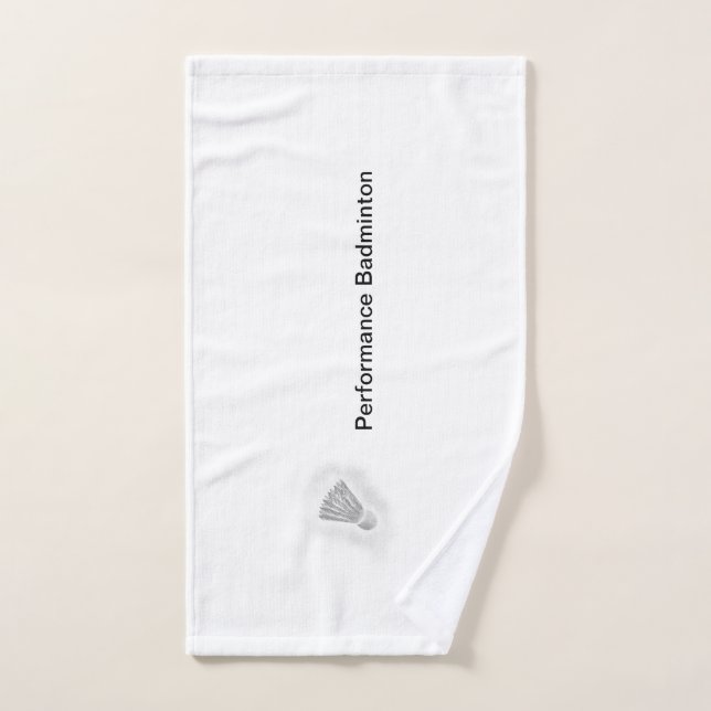 Serviette de main de badminton de représentation (Serviette à main)