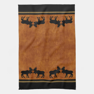 Serviette de main de cuisine d'orignaux