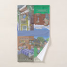 Serviette de main de livre de hoquet - 4 images