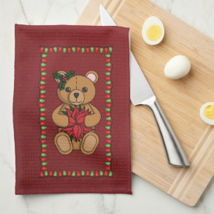 Serviette de main du cadeau du nounours
