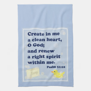 Serviette de main en caoutchouc propre grinçante