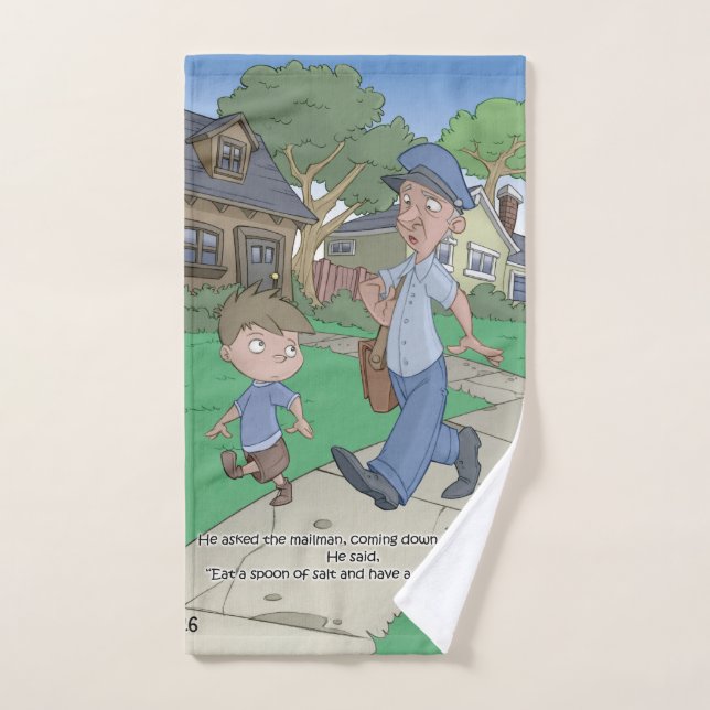 Serviette de main - le facteur (Serviette à main)