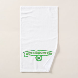 Serviette de main - logo de Munchimonster