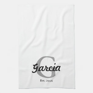 Serviette de main personnalisée de cadeau de